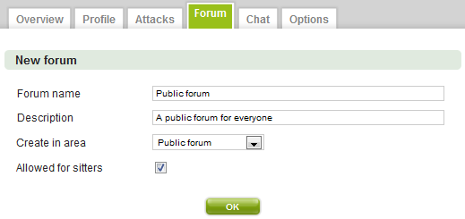 Public board